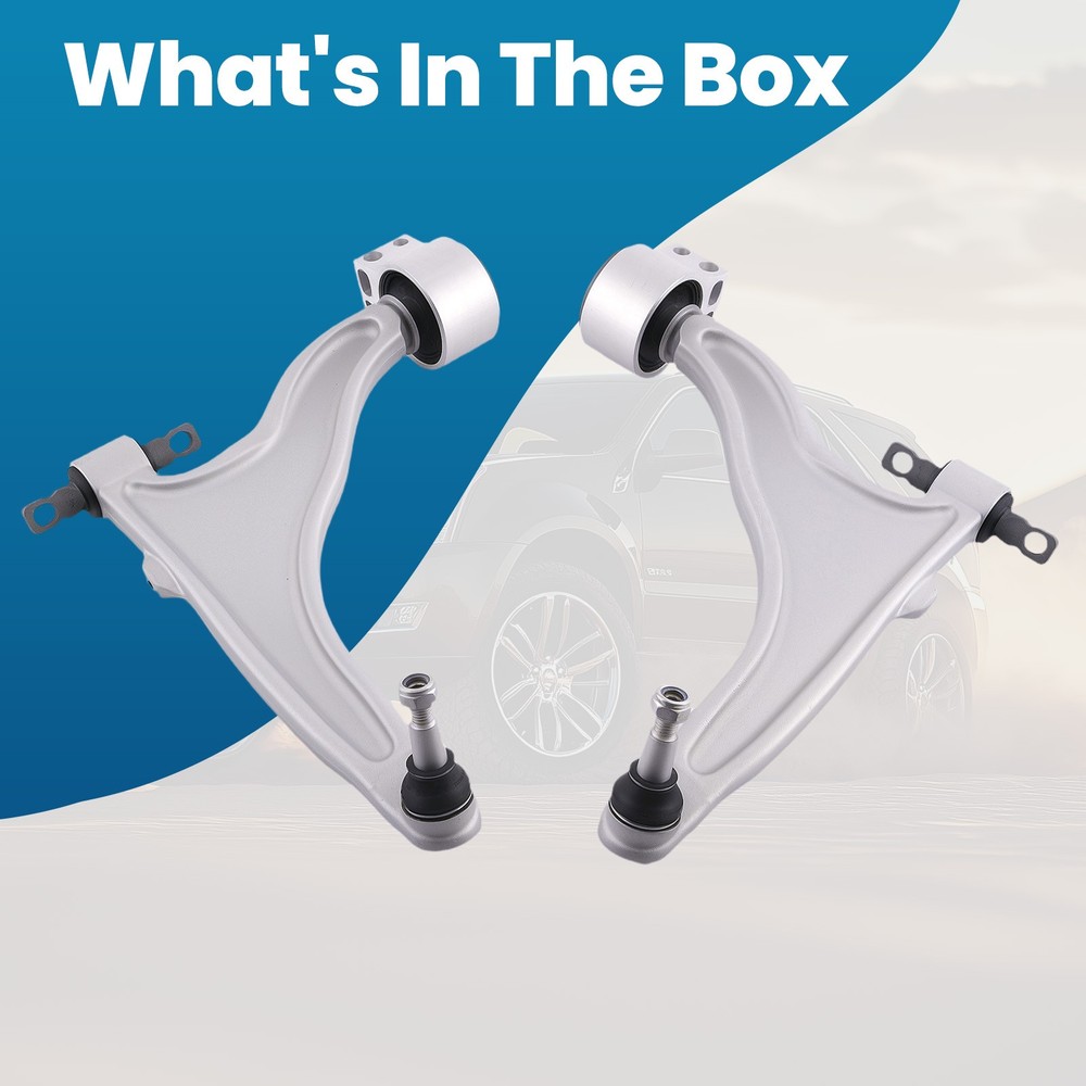 Suspension 2pcs Front Lower Control Arm Left & Right for 2010-2016 Cadillac SRX