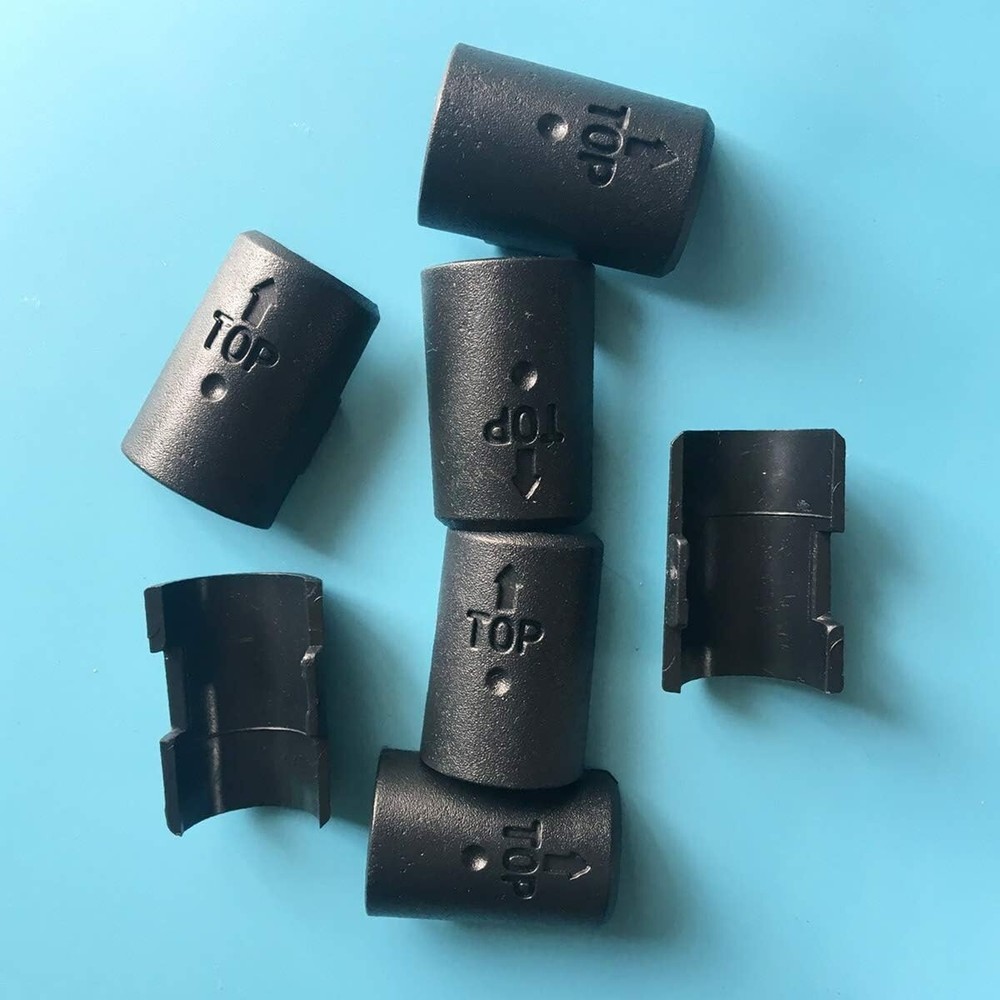 Replacement Wire Shelf Clips (52 Pcs) - Fits 1" Posts for Optimal Support