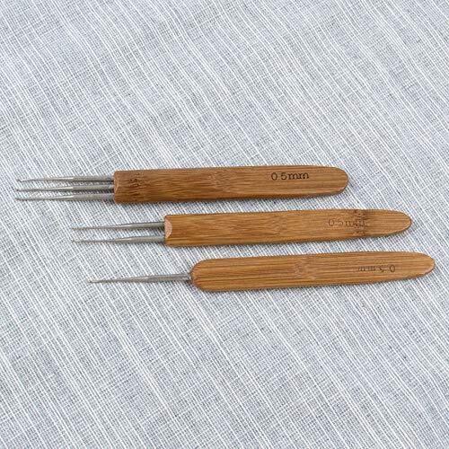 Dreadlock Crochet Hook, Dread Locks Loc Needle for Braid Craft 0.5mm...