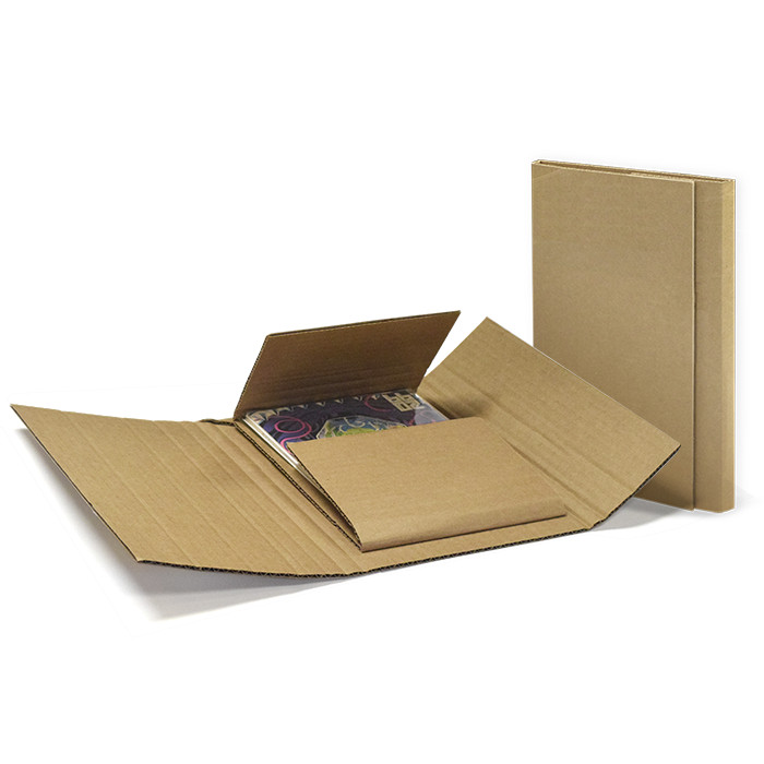 5 Comic Book Mailer Box Shipping Box for Comics Ships Current, Silver, Golden