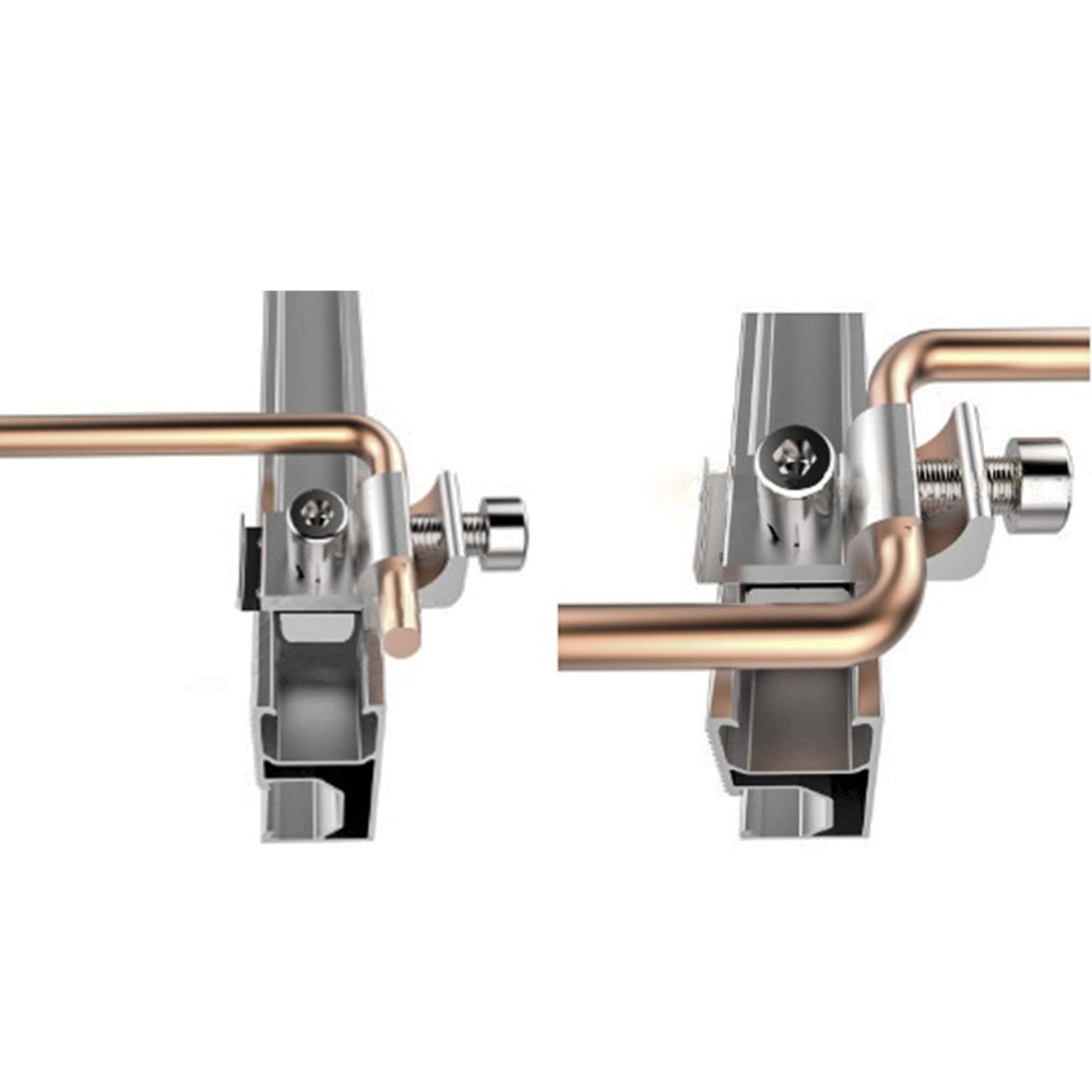 8 Pack Solar Panel Grounding Lugs Solar Panel Clamps Bonding Lug Solar Ground...