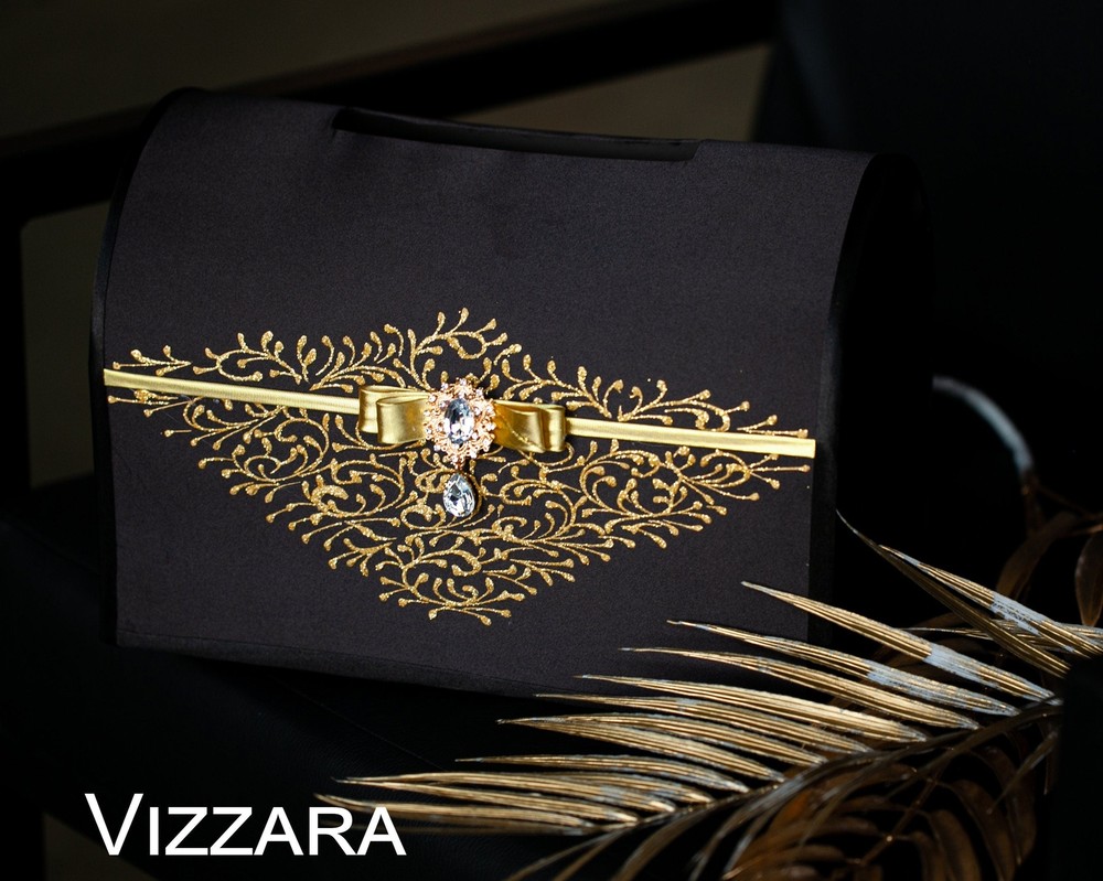 Cake server set Black and gold wedding Personalized Cake cutting set