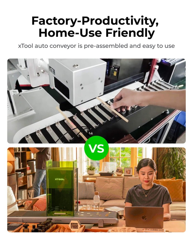 xTool F1 Ultra Conveyo