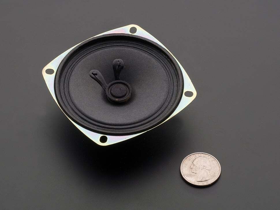 [ Adafruit ADA-1313 ] Speaker - 3" Diameter - 8 Ohm 1 Watt