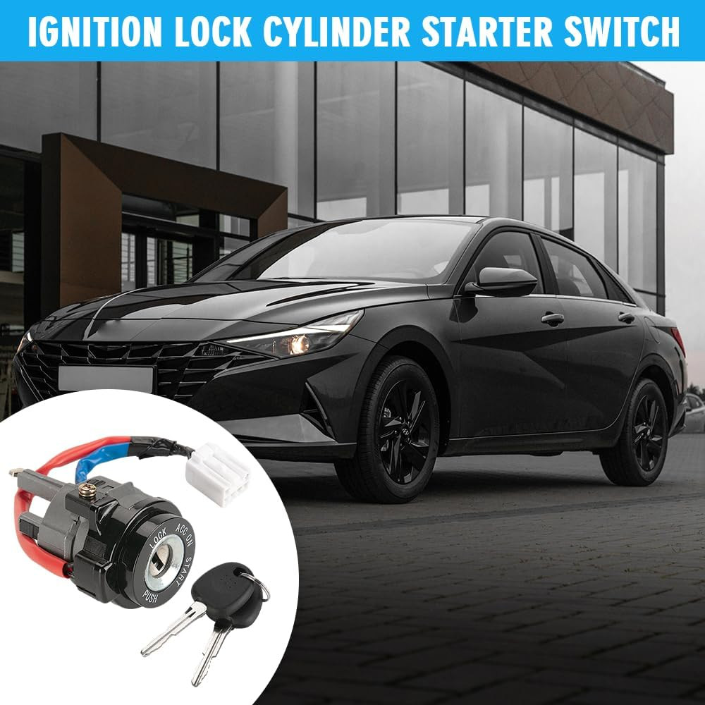 Ignition Switch Ignition Lock Cylinder Starter with Key 81910-3XA00 Complete for