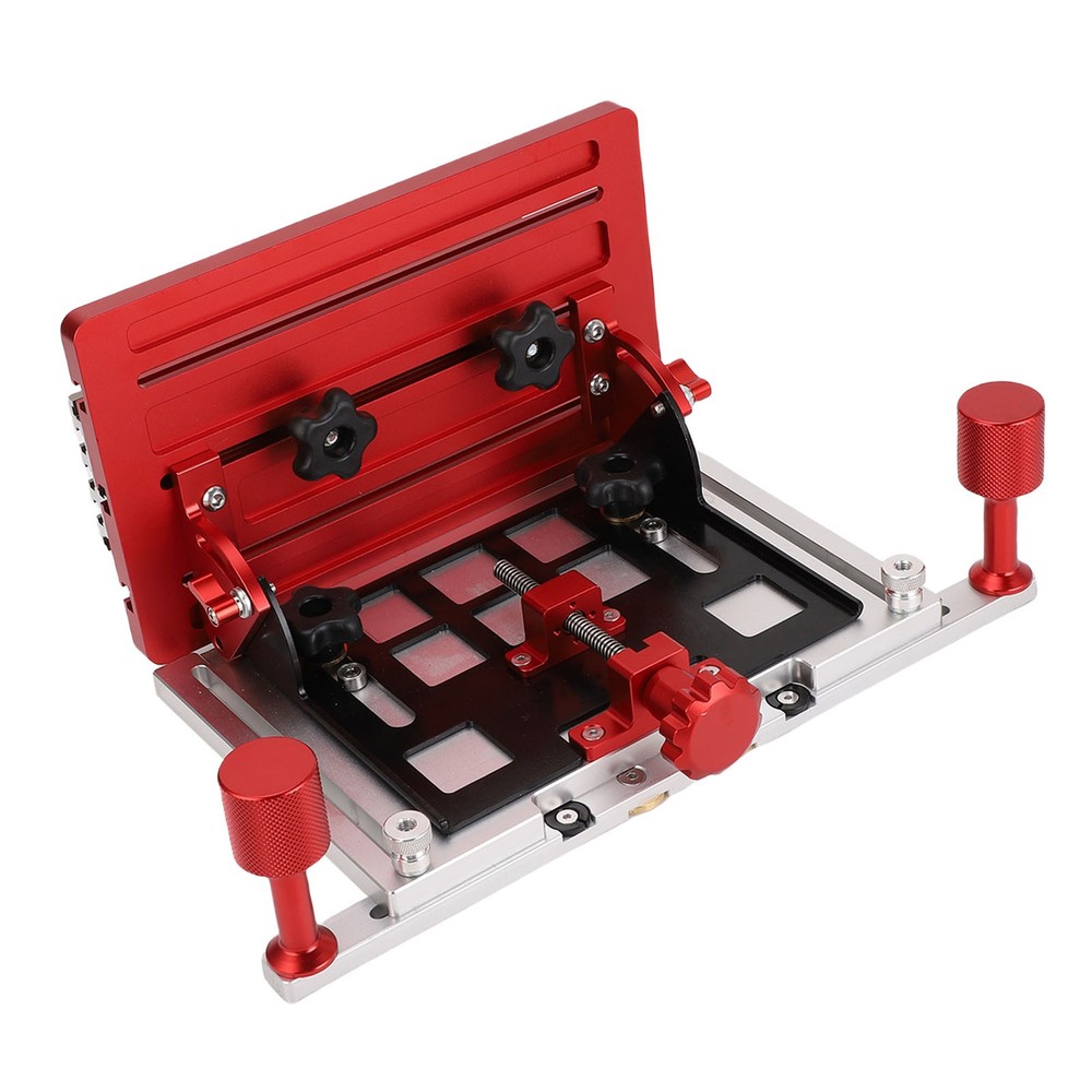 Adjustable Table Saw Vertical Push Handle Woodworking Backer Backplate Clip Kit