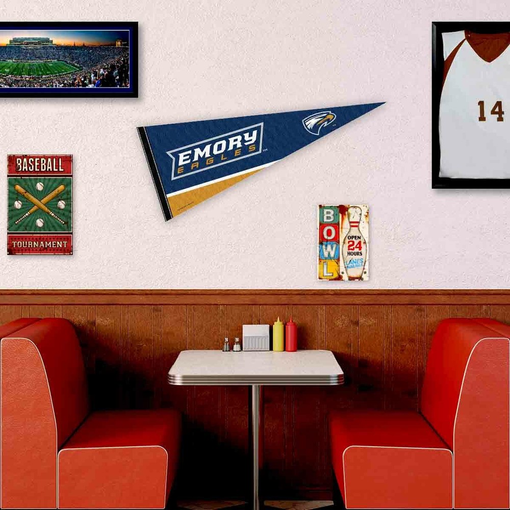 Emory University 12x30 Felt Pennant
