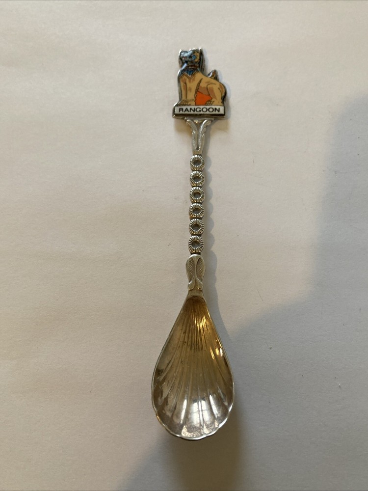 Rangoon Vintage Souvenir Spoon Collectibles