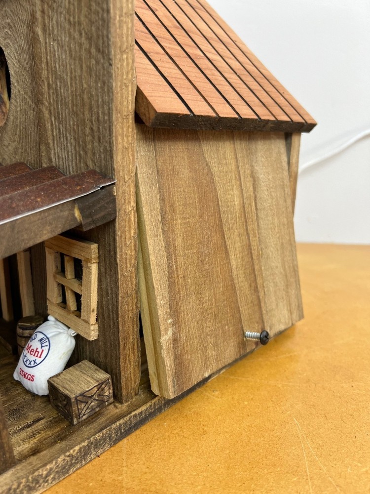 Handcrafted Cedar General Store Birdhouse