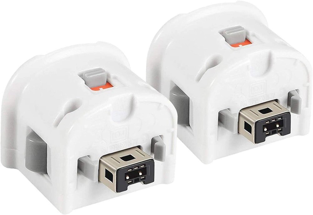 2PC For Wii Motion Plus Sensor Adapter Attachment Nintendo Wii /Wii U Controller