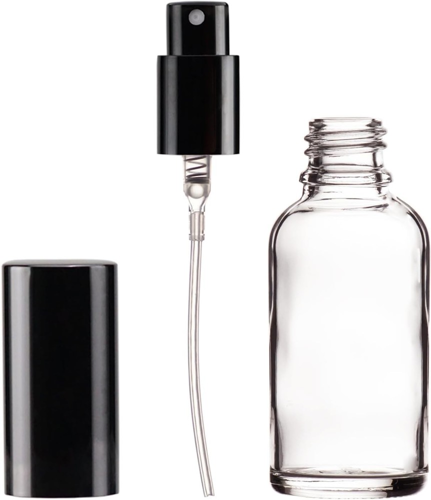 Refillable Fine Mist Spray Bottles - 1oz Capacity