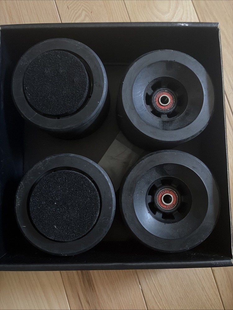 Maxfind Skateboard Wheels 96mm 78a Black Used
