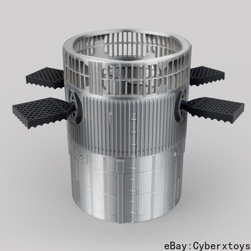 1:100 SpaceX Starship Rocket Model DIY Pen Container Tool Box Desktop Storage