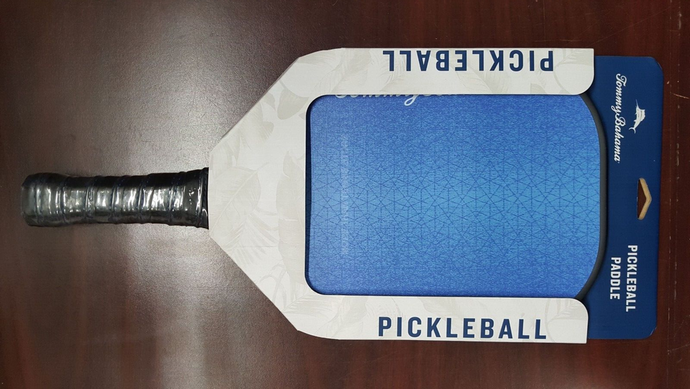 Tommy Bahama Pickleball Paddle Textured Surface Light Blue Polypropylene honey