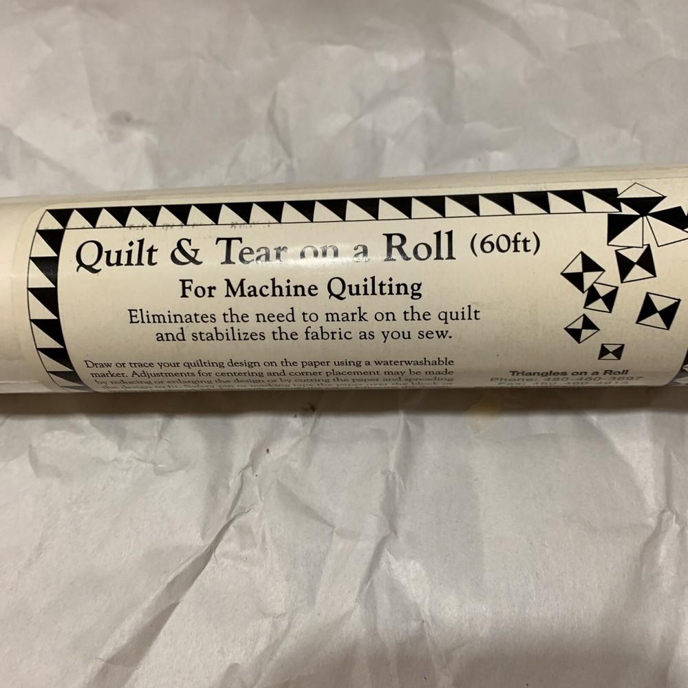 Triangles on a Roll - Quilt & Tear on a Roll (60 ft)
