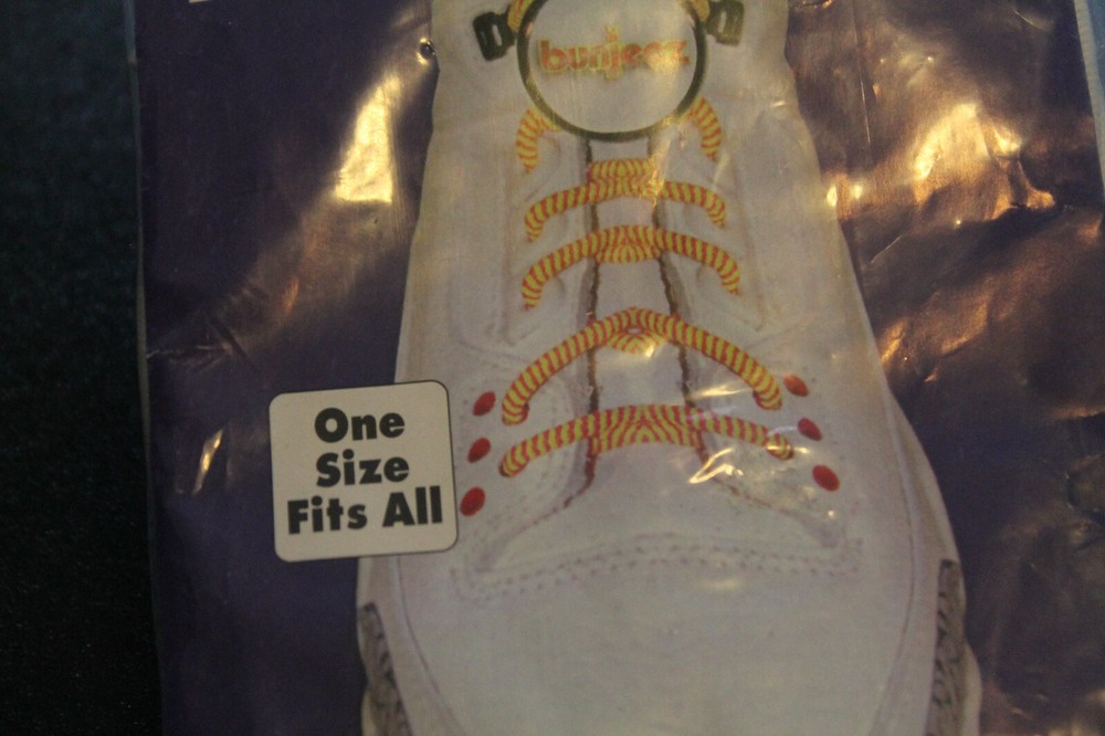 BUNJEEZ ELASTIC LACES ONE SIZE FITS ALL