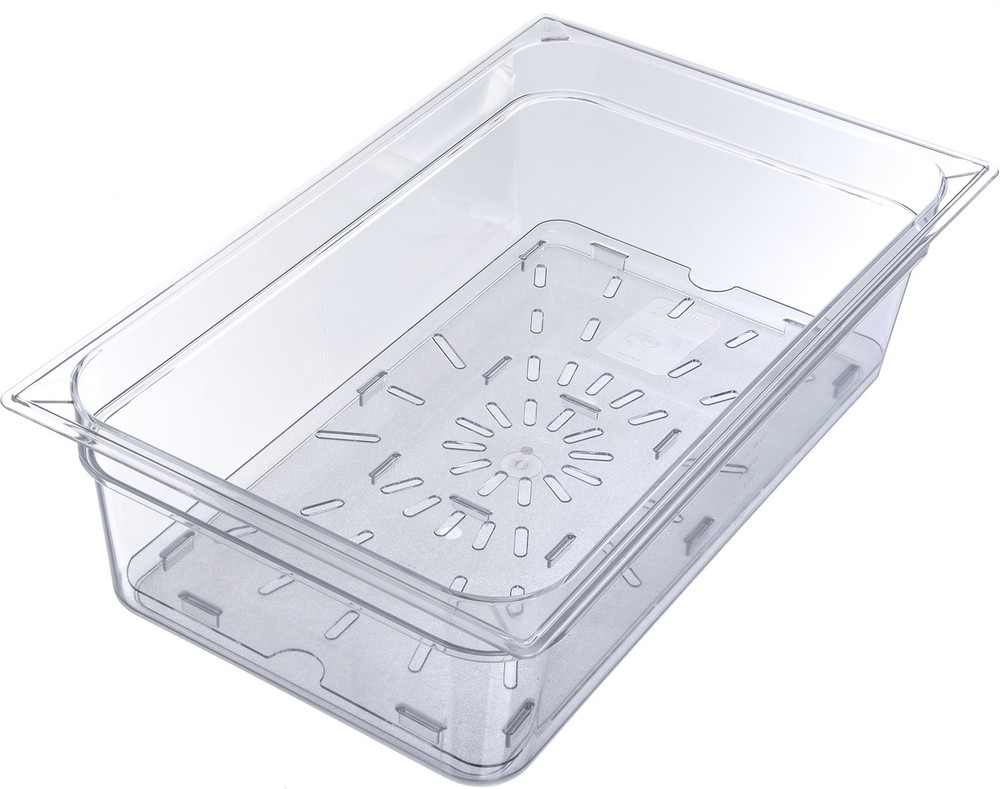 1021507 StorPlus Full Size Polycarbonate Drain Shelf, Clear
