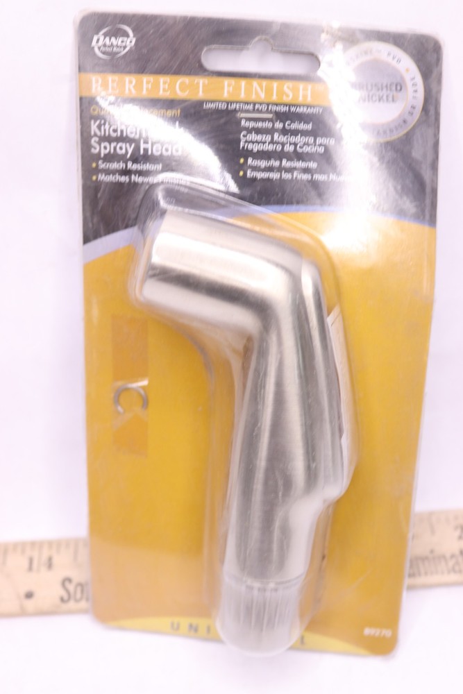 DANCO Universal Plastic Kitchen Side Spray Brushed Nickel