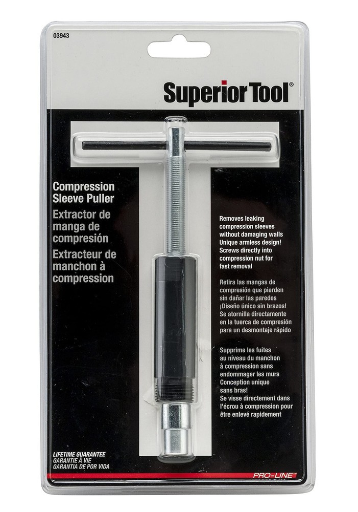 Superior Tool Company 03943 Compression Sleeve Puller and Sleeve Remover for ...