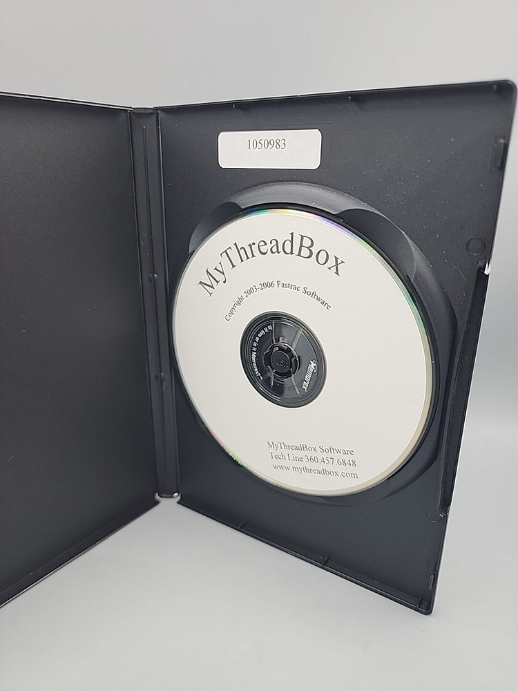 My Thread Box, Digital Thread Color Matching Software CD & Case