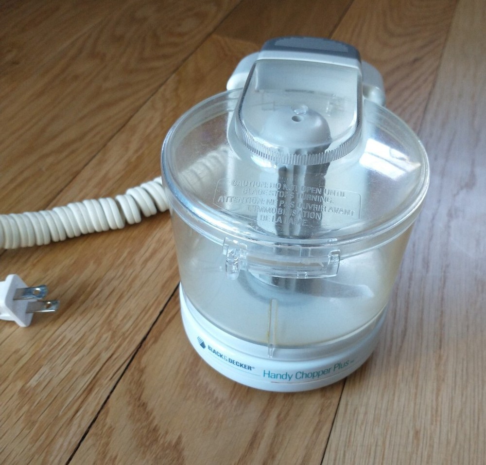 Black & Decker Handy Chopper Plus HC3000 1 1/2 Cup Capacity Working w/ Direction