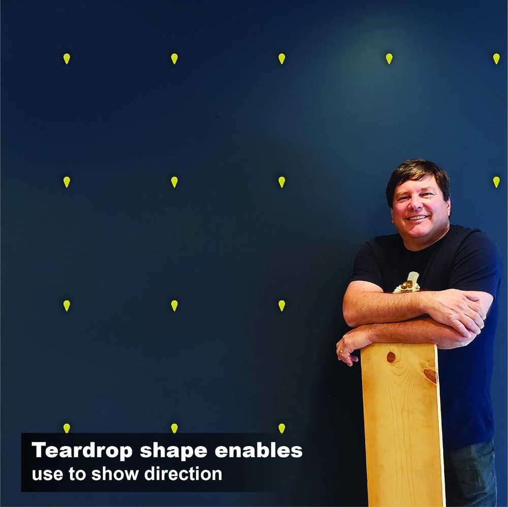 Compact 6-Piece StudMark Replacement Markers - Effortless Stud Location Tracking