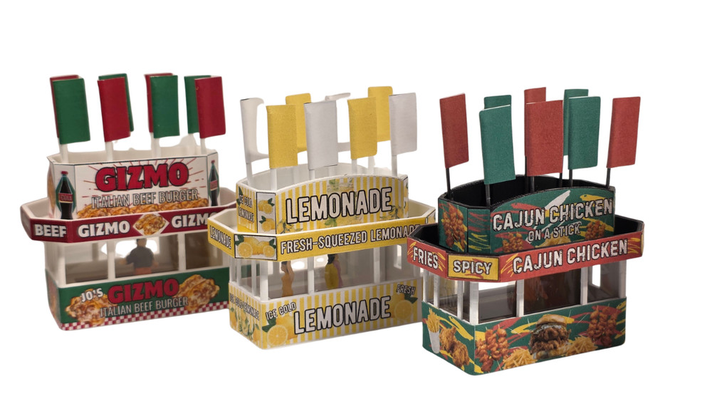 HO Scale Food Stand