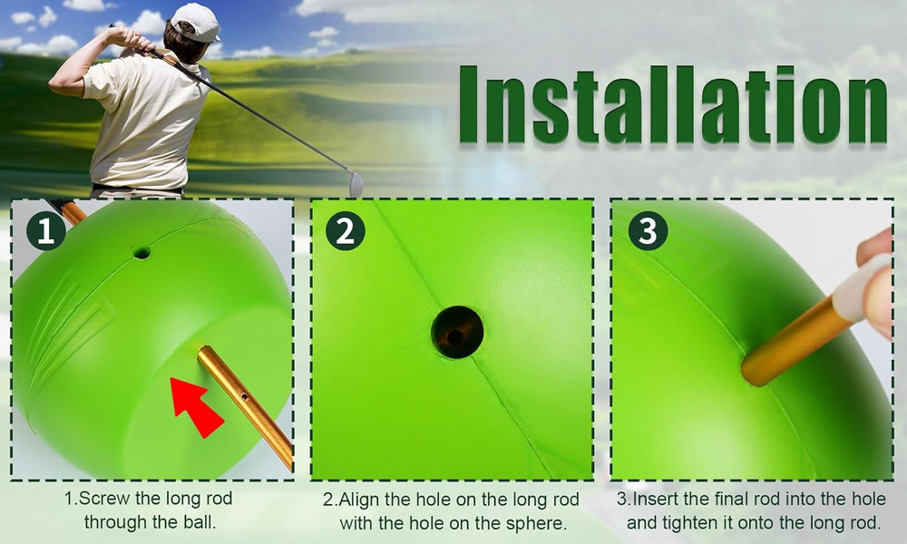 The Connector Golf Training Aid - Golf Swing Trainer Aid for Posture Correction
