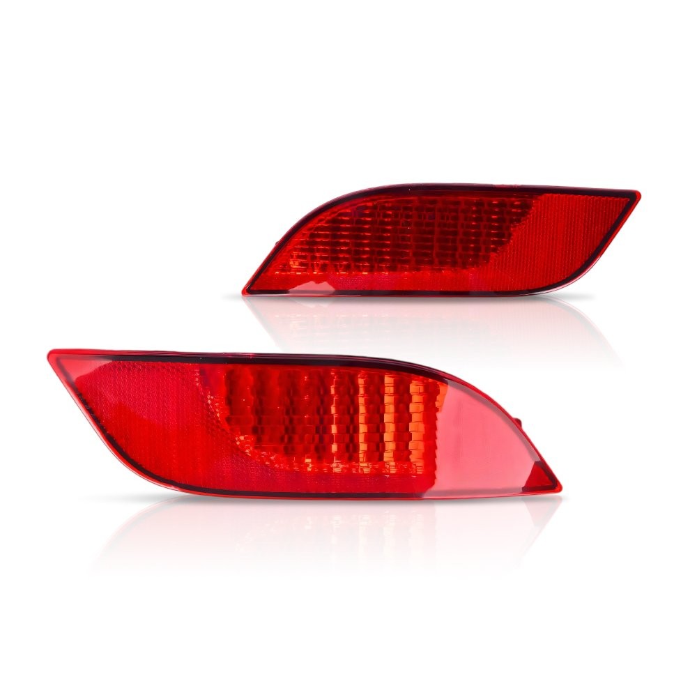 For Jeep Compass Rear Bumper Reflector 2017-2024 Pair Passenger & Driver LH & RH