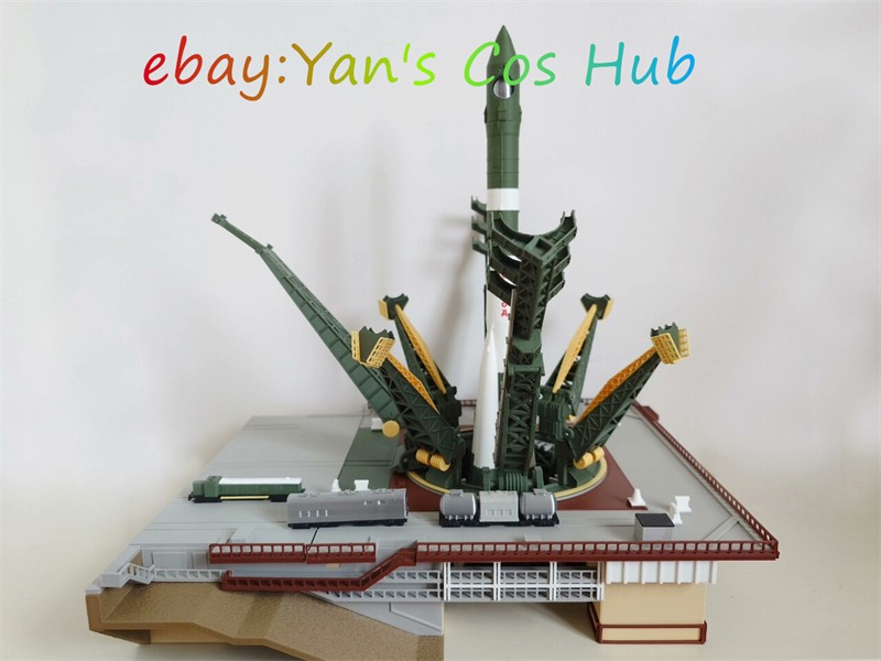 1:200 Scale Vostok Rocket Baikonur Launch Site 3D Printed Model