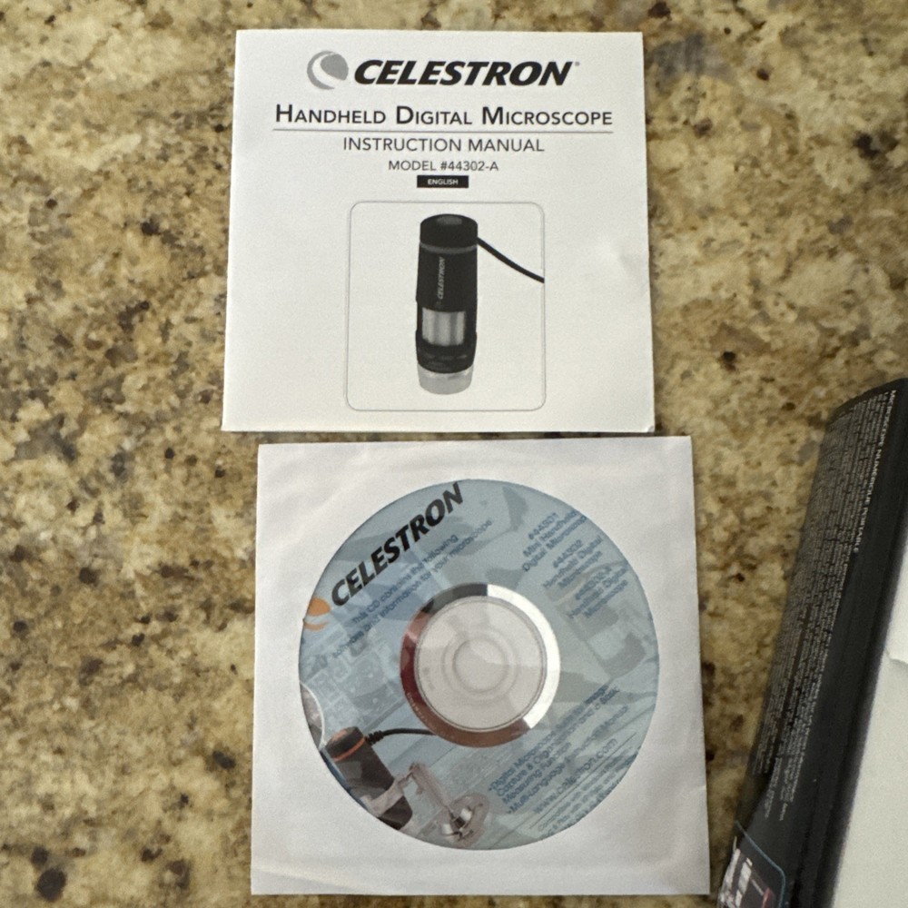 CELESTRON - HANDHELD DIGITAL MICROSCOPE (2011, Celestron)