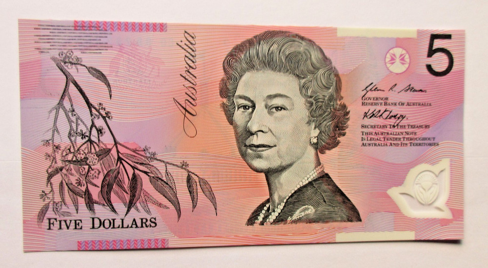(2778) AUSTRALIA 5 DOLLARS 2008 P57f STEVENS/HENRY UNCIRCULATED.