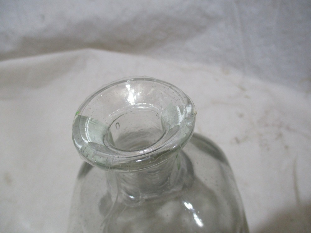 Patron Silver Empty Bottle, Cork, Hang Tag Certification 375ml