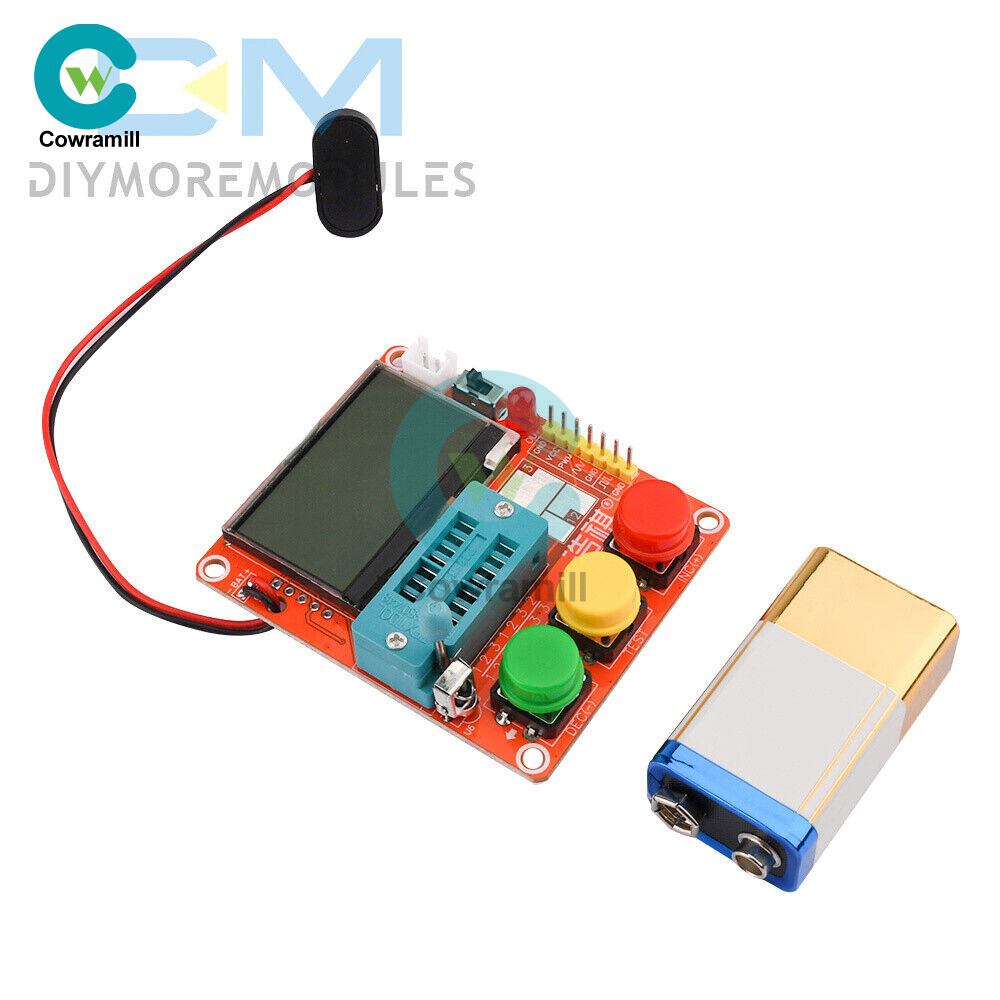 LCR-T4-MINI-Z LCD Transistor Tester Meter Diode Capacitance ESR Meter Servo test