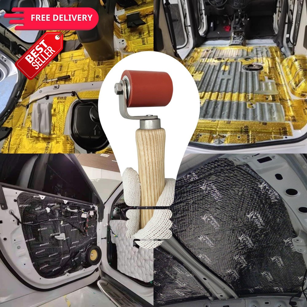 Welding Handheld Roller,4cm Silicone Seam Roller, Smoothing Roller Tool...