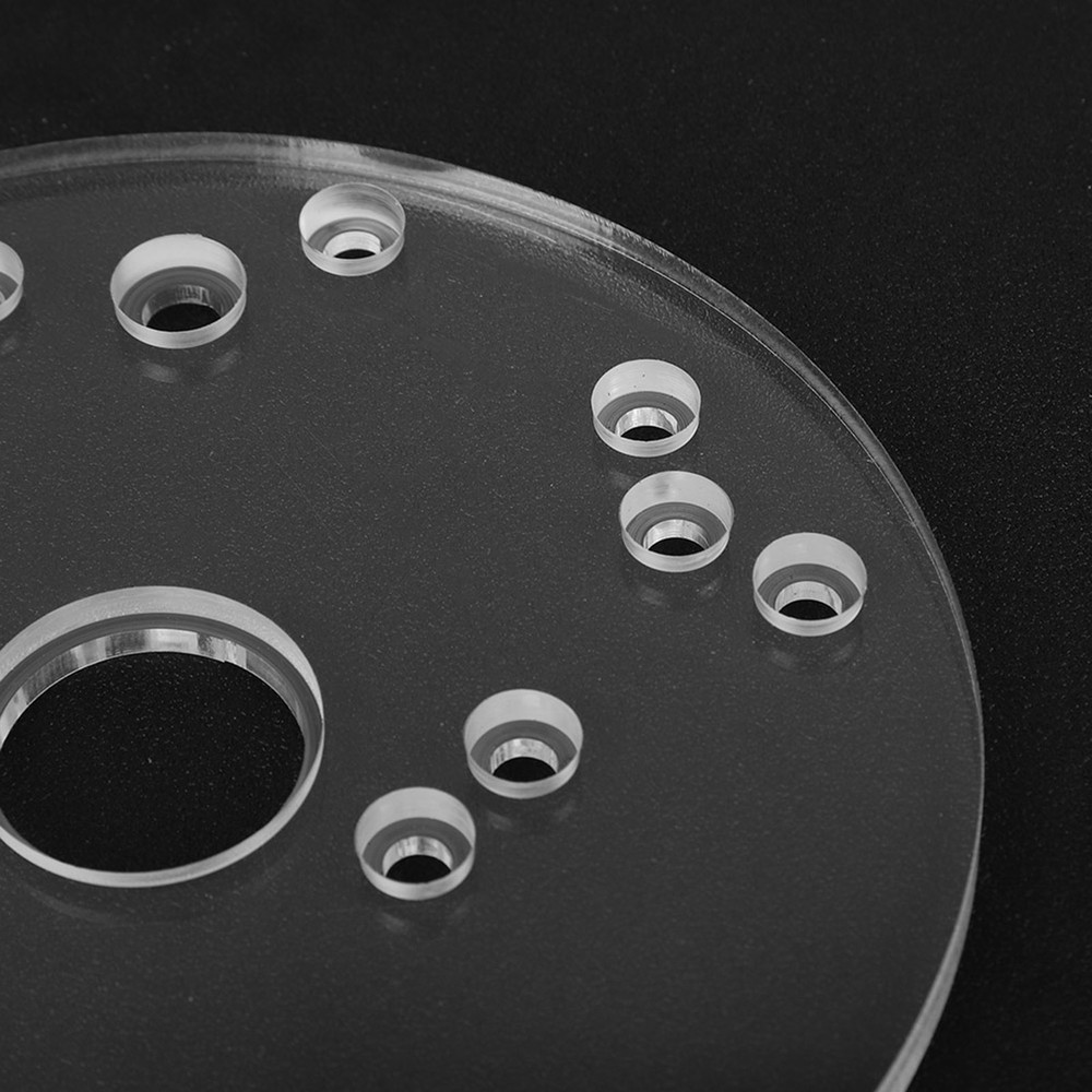 Universal Router Table Base Plate Router Acrylic Base Plate With Centering NY