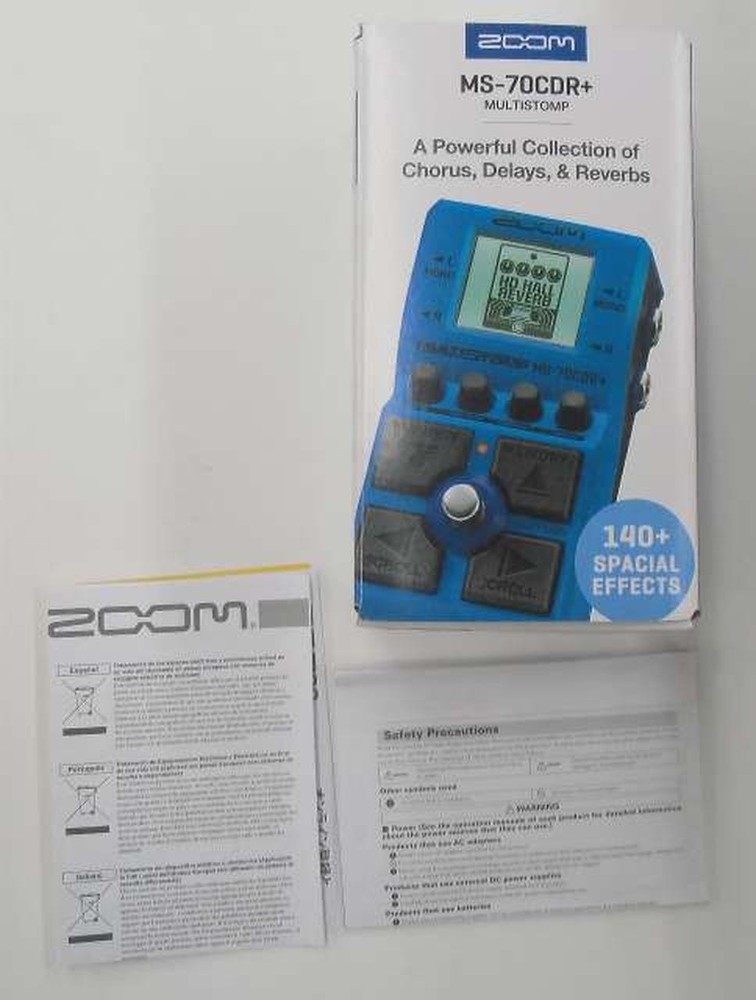 ZOOM MS-70CDR+ Multi Stomp 44775
