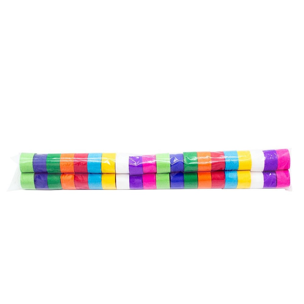 Tissue Streamer Pack, Multiple Colors (40 streamers in each)
