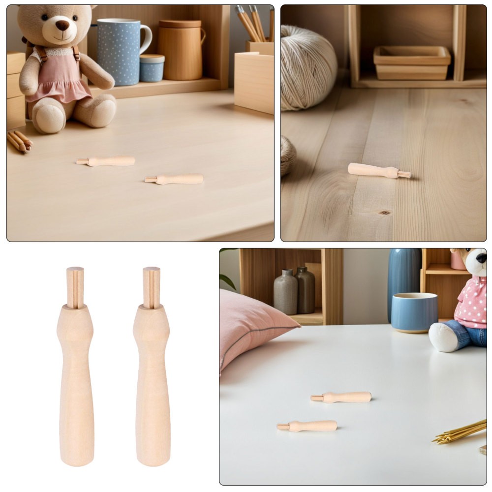 18 Pcs Craft Projects Felting Tool Handle Ergonomic Needle Holder