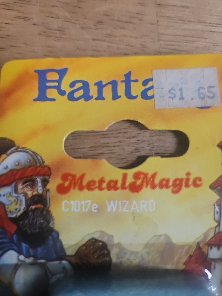 FANTASY METAL MAGIC C1017e WIZARD