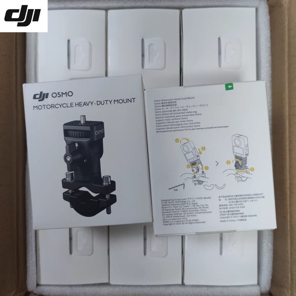 DJI Osmo 360 Motorcycle Heavy-Duty Mount