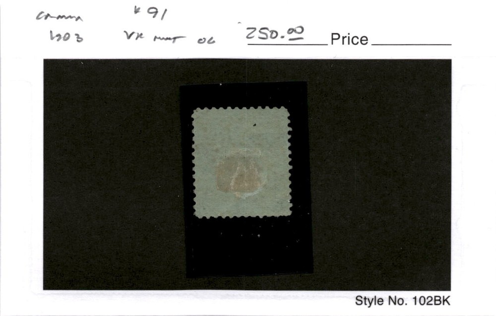 Canada, Postage Stamp, #91 Mint Hinged VF, 1903 King Edward VII (AB)