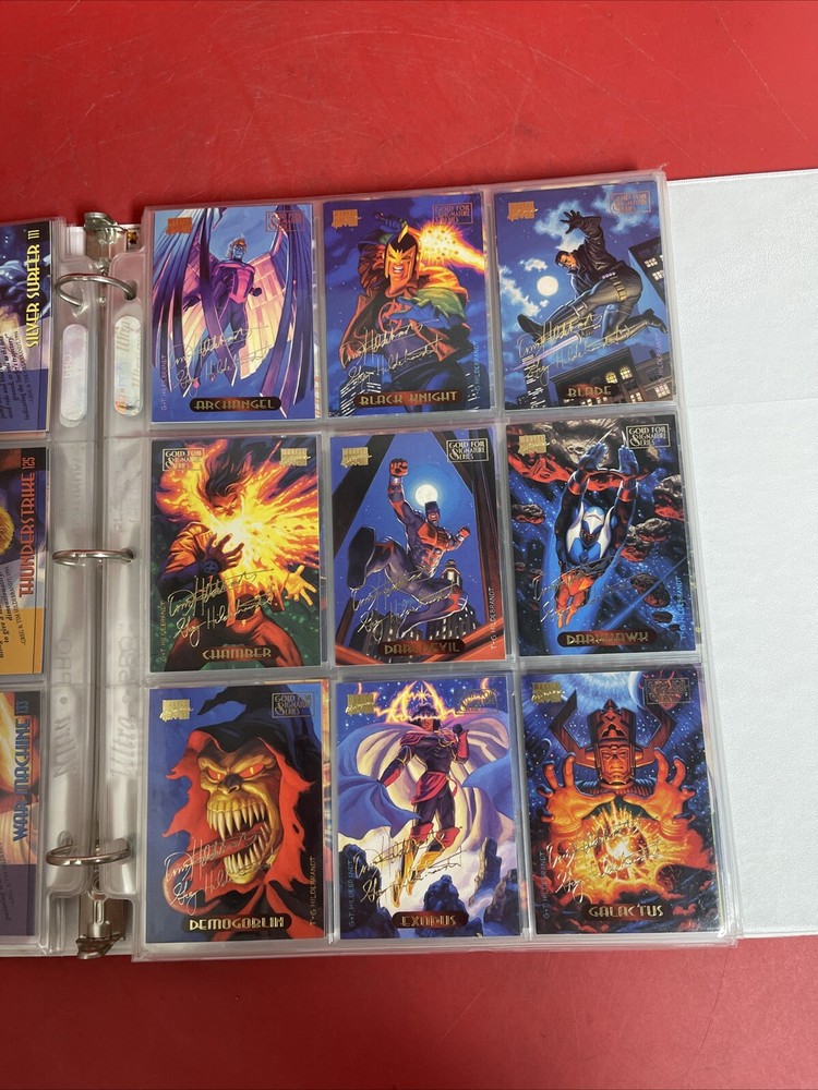 1994 Marvel Masterpiece SP ED Lot 232 Card