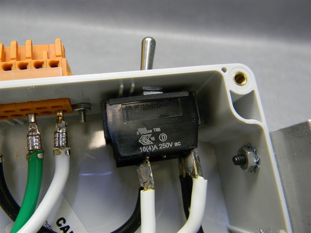 Pearson Electronics 411 Pulse Current Transformer I/O Control Panel Enclosure