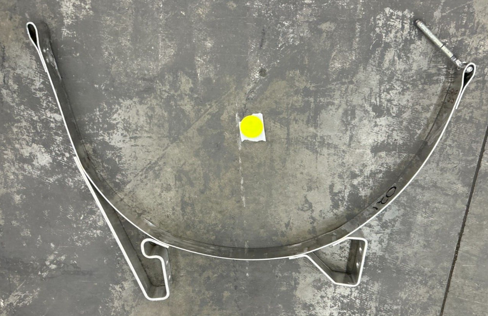 NAVISTAR  UNFINISHED  FUEL TANK STRAP  35-1/4" OVERALL WIDTH 2" STRAP WIDTH