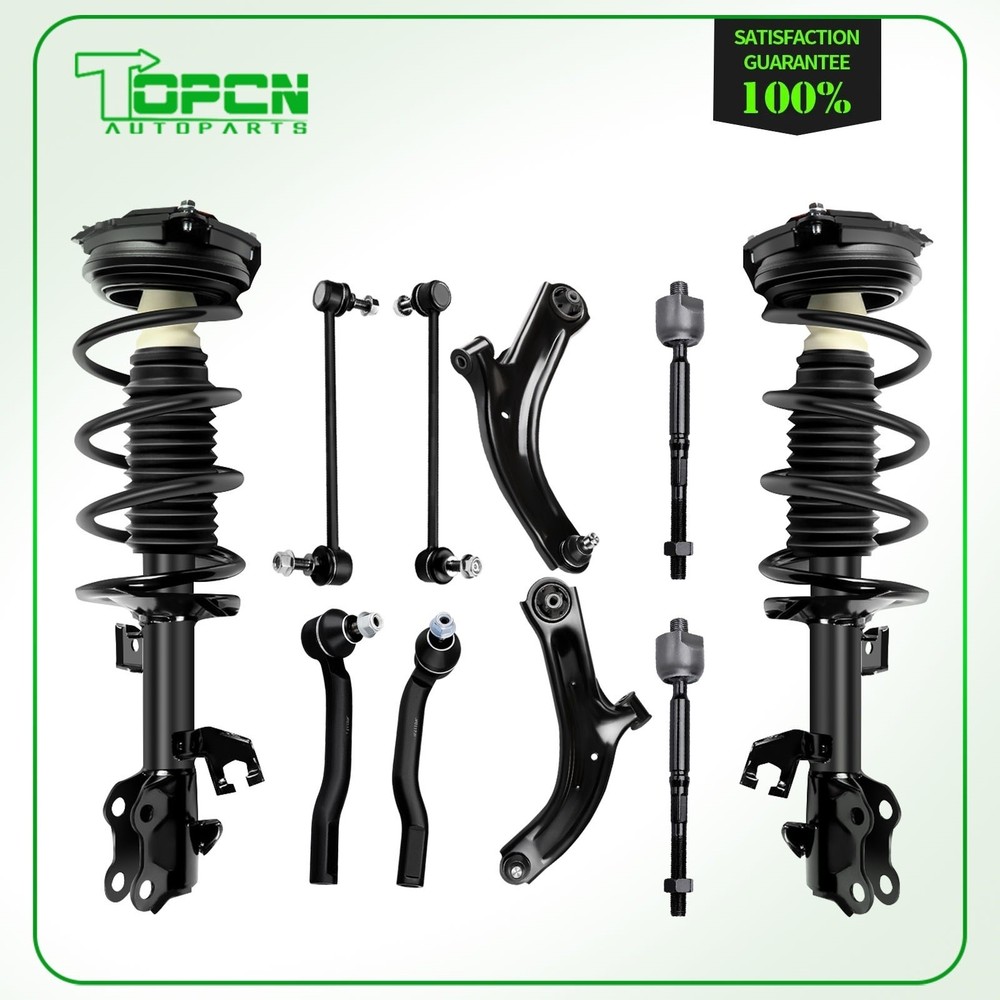 Fits Nissan Versa 2007-2012 10pc Front Quick Complete Struts & Suspension Kit
