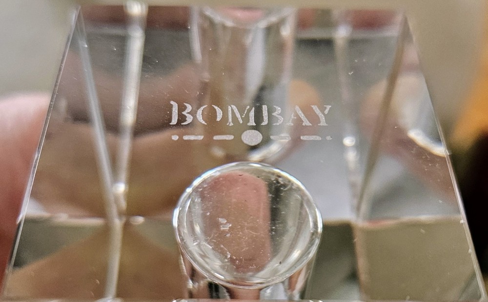 Bombay Crystal Perfume Bottle with Dabber!
