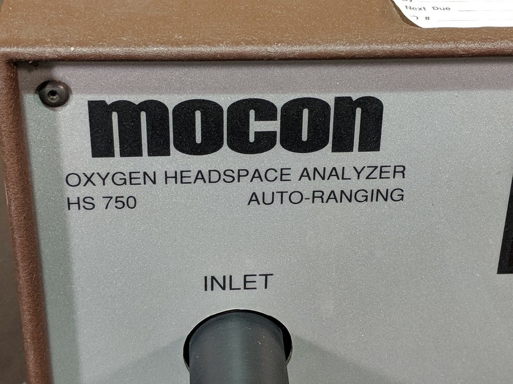 Mocon HS750 Oxygen Headspace Analyzer 001-344 / Auto-Ranging / 30 DAY GUARANTEE