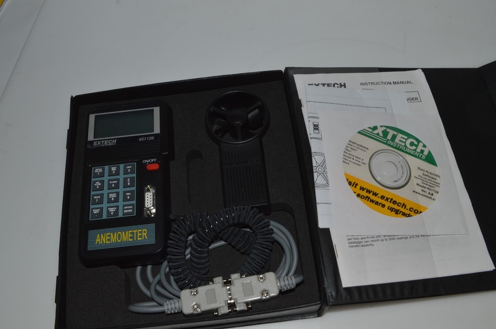 EXTECH Instruments ANEMOMETER MODEL 451126 - NEW IN BOX? (SGZ70)