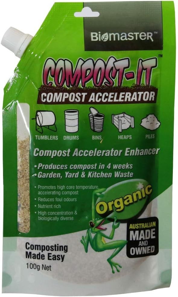Compost-It 100g Accelerator for Efficient Composting - Ideal for Kitchen Scraps